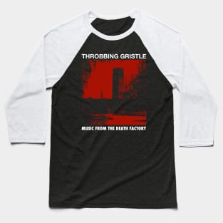 THROBBING GRISTLE/INDUSTRIAL Baseball T-Shirt